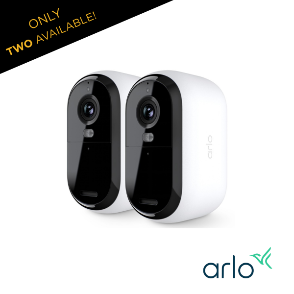 Arlo Essential Outdoor Security Camera 2pk